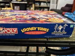 1999 Looney Tunes Monopoly Official Classic Cartoon Limited Edition Vtg