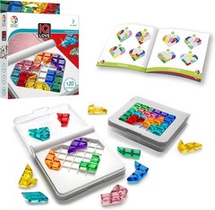 IQ Love Travel Puzzle Game with 120 Challenges for Ages 7 – Adult