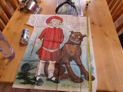 BUSTER BROWN CLOTH NECKTIE PARTY PIN ON GAME by S&R Rare Complete