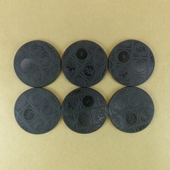 Lot of 6 SPAWN Kini Slammers Authentic The World POG Federation Todd McFarlane