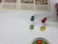 Vintage 1953 Milton Bradley Pirate and Traveler Board Game 4563-D Complete Game