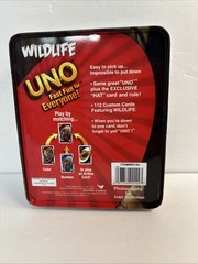 UNO WILDLIFE Collector’s Edition Card Game in Tin – Ivan Rothman – Complete