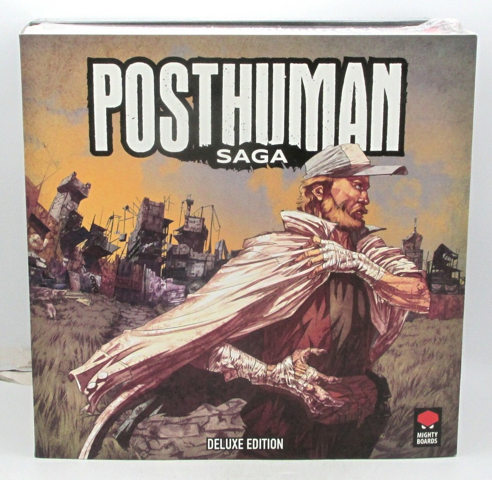 Posthuman Saga MBPHS002 Deluxe Edition (Kickstarter) Post-Apocalyptic Board Game