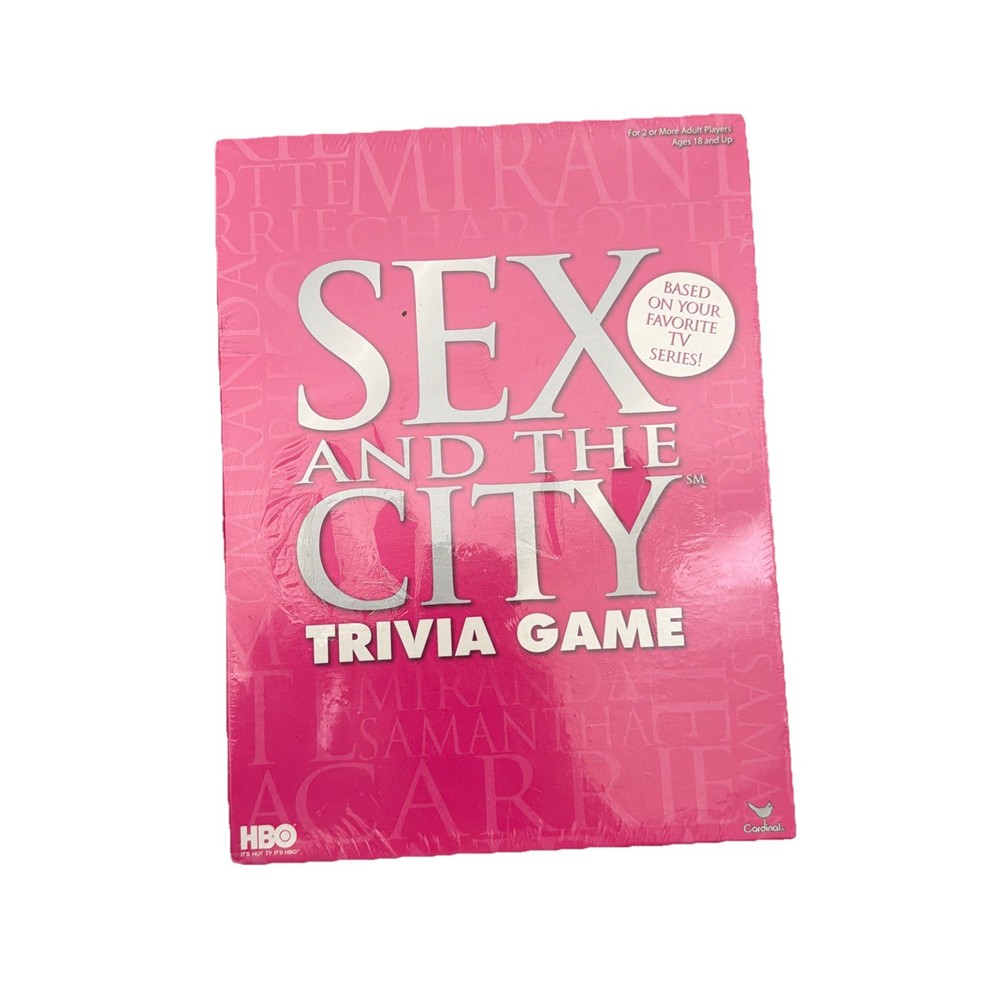 Sex and the City Trivia Game: Based on the TV Series sealed box