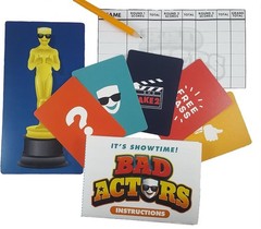 Bad Actors Character Impersonation Party Game Free Your Wild Side Age 17+ Sealed