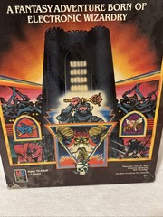1981 Dark Tower Board Game BOX ONLY DAMAGED Milton Bradley