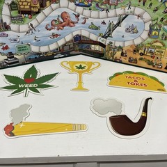 Ganjaland Board Game | An Epic Weed Adventure Adults Complete