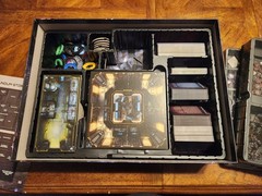 Deep Madness, 5 expansions, 2 miniature packs Profundum and Monstrum boxes
