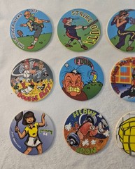 1990s Lot of 12 SPORTS Pogs Slammer Whammers Milk Caps Lot #15