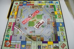 The Simpsons Monopoly Board Game Welcome to Springfield Parker Brothers Homer
