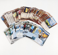 ANDROID NETRUNNER LCG Expansion HONOR AND PROFIT Used Missing 18 Cards See Notes