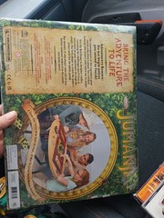 Jumanji The Game in a Real Wooden Box Edition Adventure Board Game New & Sealed