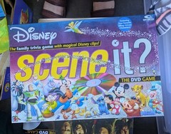 Disney Scene It? DVD Game Complete Board Game, 2+ Players, Ages 8-12