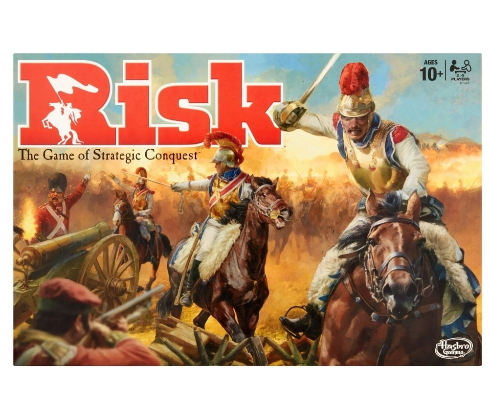 Risk The Game of Strategic Conquest Board Game Hasbro New Factory Sealed