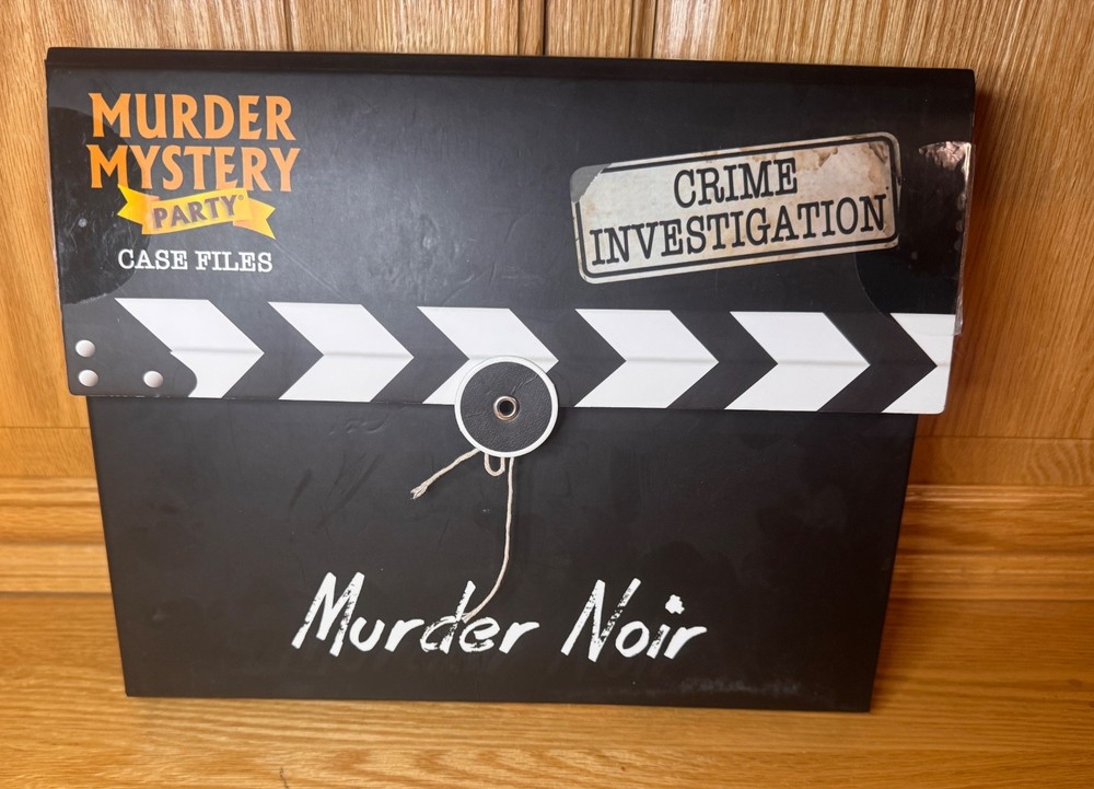 University Games Murder Mystery Party Case Files: Murder Noir Ages 14+