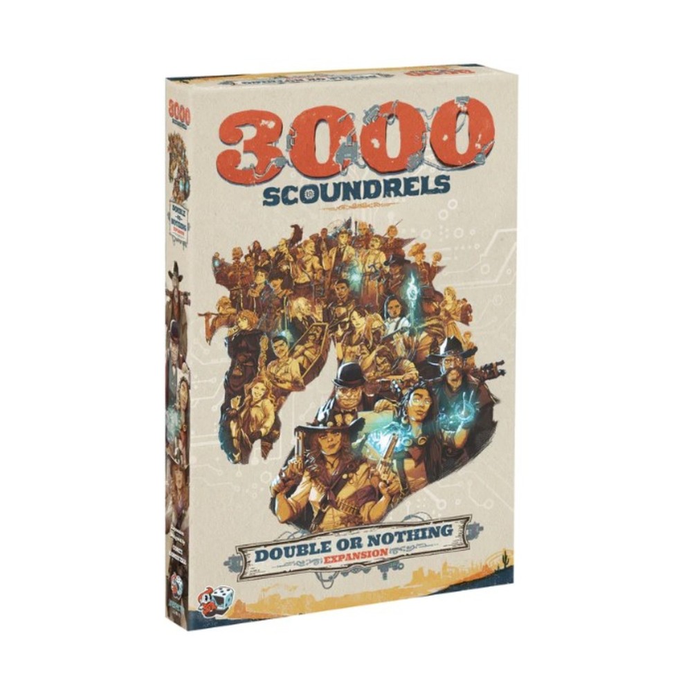 Unexpected Game Board Game 3000 Scoundrels – Double or Nothing Expansi Box New