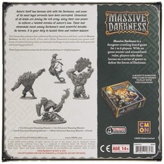 “Massive Darkness Elementals Miniatures Set – Multi-Color Fantasy Figures”