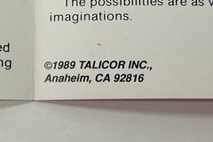 Vintage Pocket Size The Ungame – Teen Version – Tailcor – 1989 – With Rules Nice