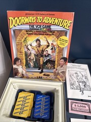 Doorways to Adventure VCR VHS Game Pressman Toys 1986 100% COMPLETE!