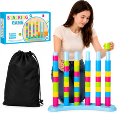 Giant Color Matching Challenge Game, Fast Pattern Match Ring Stacking Puzzle Sta