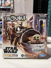Trouble: Star Wars The Mandalorian Edition Board Game for Kids Ages 5 and Up New
