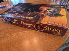 1993 TSR Dungeons & Dragons Dragon Strike Board Game VHS 100% Complete Vintage