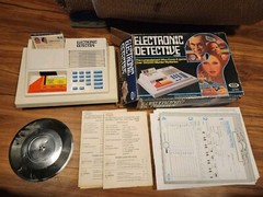 Vintage Electronic Detective Game Don Adams Crime Mystery Ideal Toy Corp. 1979