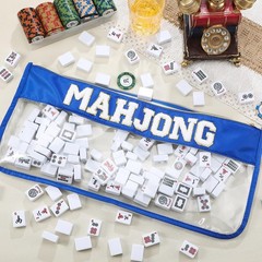 1 PCS American Mahjong Bag – Empty Mahjong Tiles Bag Only with Zippered & Let…