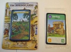 “Villagers & Villains: Borderlands – Expansion & 4 card PROMO KICKSTARTER lot”