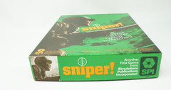 Vintage TSR SPI 1973 Board War Game: Sniper! House-to-House Fighting Unpunched