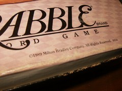 Scrabble Deluxe Edition 1989 Rotating Turntable Mahogany Tiles Complete