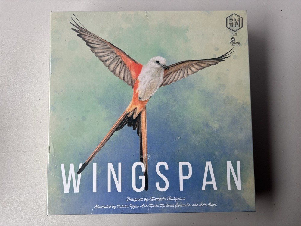 Wingspan Board Game Stonemaier Games Swift Start Pack Included New Sealed