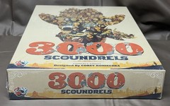 3000 Scoundrels Board Game – Wild West Strategy Game for 2-4 Players, Ages 12+