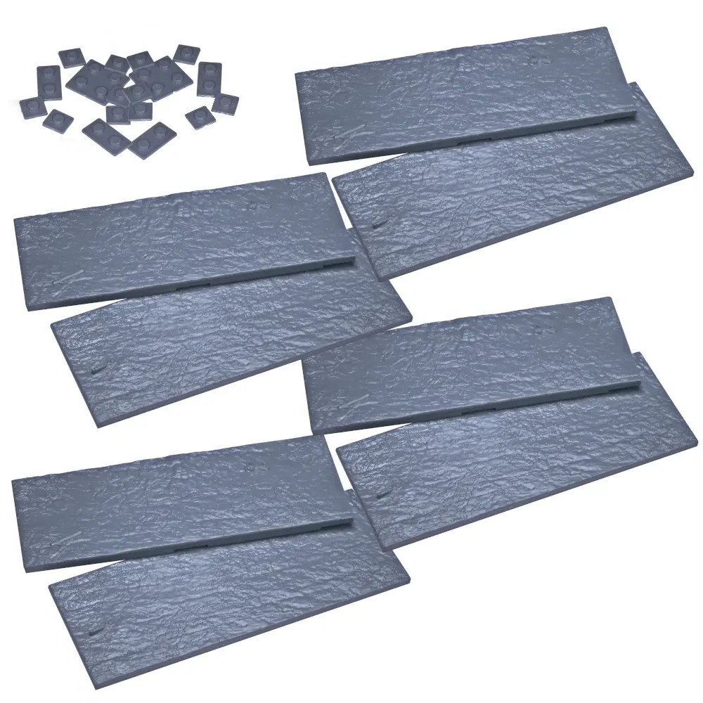 Kings of War: Modular Plastic Base Set (100×40) x 8