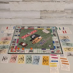 New York Mets Monopoly 2001 Collector’s Edition Board Game Pewter Tokens