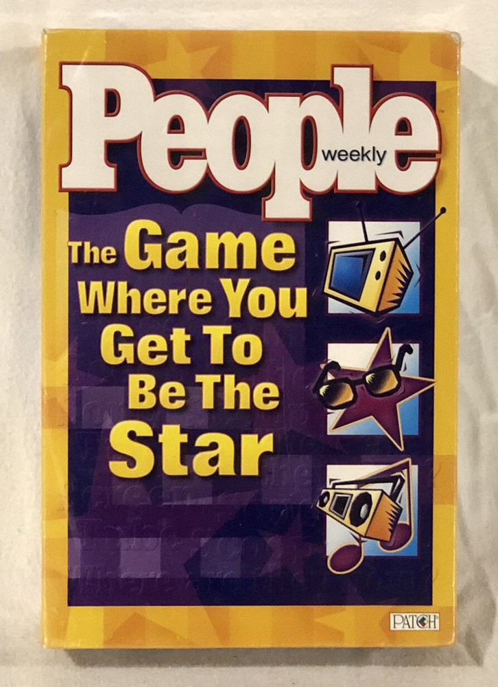People Magazine Weekly Board Game Ages 12 Years & Up 2002 Brand NEW Sealed.