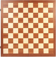 15inch Checkers Folding Wooden Game Set, 100 Square Checkerboard International C