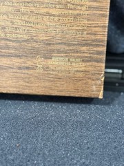 Vintage Drueke American Walnut Tric Trac (Shut The Box) Dice Game No. 1997