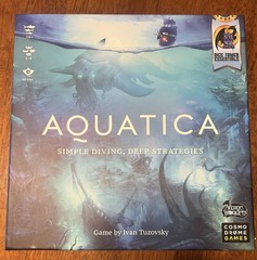 SEALED Aquatica Strategy Board Game by Arcane Wonders & Ivan Tuzovsky