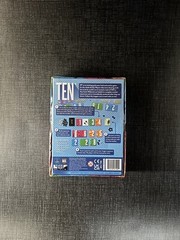 TEN: A Push-Your-Luck & Auction/Bidding Set Collection Game For 1-5 Players
