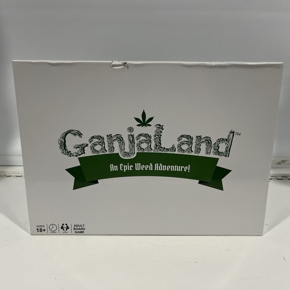 Ganjaland Board Game | An Epic Weed Adventure Adults Complete