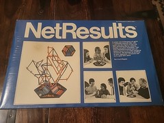 NetResults Vintage Strategy Board Game, 1973, Synestructics, SEALED Made in USA