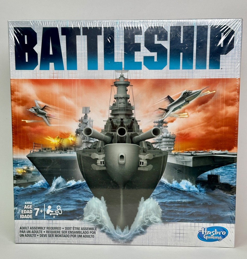 Battleship (Hasbro Gaming, 2018) Classic Strategy Board Game Brand New Sealed