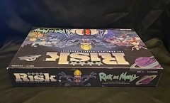 Risk Rick and Morty Board Game Adult Swim Strategy Ages 17+ 3-5 Complete