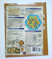 CATAN OIL SPRINGS – EXPANSION FOR SETTLERS OF CATAN – SHRINK WRAPPED!!!!