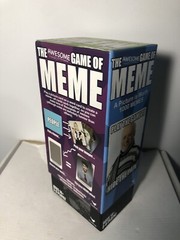 The Awesome Game of Meme Cards Game Box Ages 14+ 3-6 Players