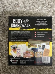 Hunt a Killer Body on the Boardwalk Immersive Murder Mystery Game New UNSealed
