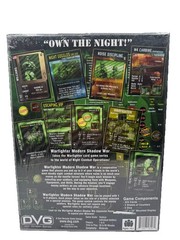 DVG Warfighter Shadow War Modern Night Combat Card Game Factory Sealed