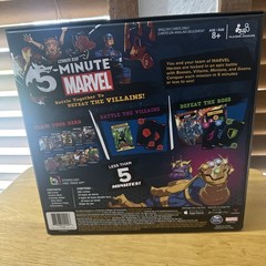 5 Minute Marvel Card Board Game Complete