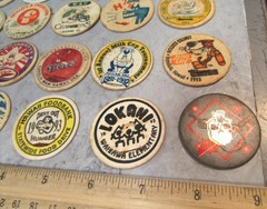 Pog Pogs game set of 20 various Hawaii pog playing caps pieces, fun set!